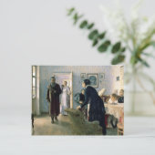 Unerwartet, 1884-88 postkarte (Stehend Vorderseite)