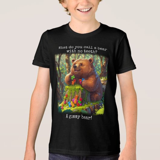 Unerwartete Begegnung Tri-Blend Shirt (Vorderseite)