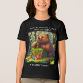 Unerwartete Begegnung Tri-Blend Shirt (Vorderseite)