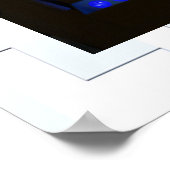 Unerwartete Besucher UFO Poster (Ecke)