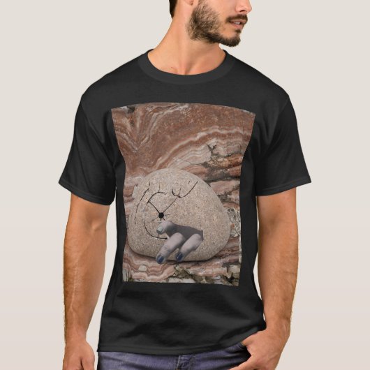 Unerwartete Escape von Stone - Bold Abstrakt Visio T-Shirt (Vorderseite)