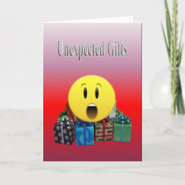 Unerwartete Geschenke Karte