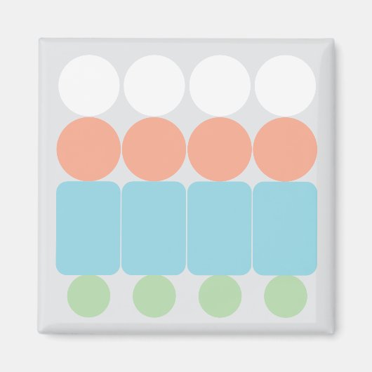 Unerwartete Inspiration Magnet (Vorne)