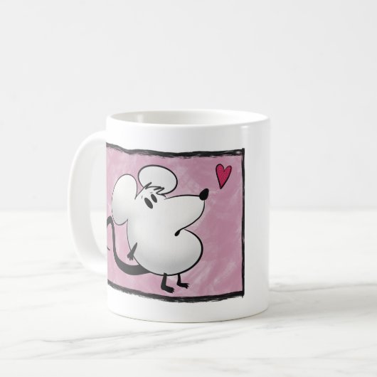 Unerwartete Liebe Kaffeetasse (Vorderseite Links)
