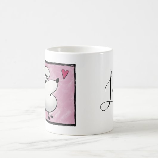 Unerwartete Liebe Kaffeetasse (Mittel)