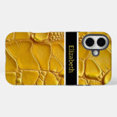 Unerwartete Schönheit einer lebhaften gelben Schla Case-Mate iPhone Hülle (Rückseite (Horizontal))