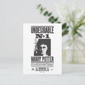 Unerwünscht Postkarte (Stehend Vorderseite)