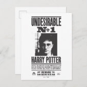 Unerwünscht Postkarte (Vorne/Hinten)