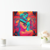 Unerwünschte Manifestationen für jede zweite Quadratische Wanduhr (Zuhause)