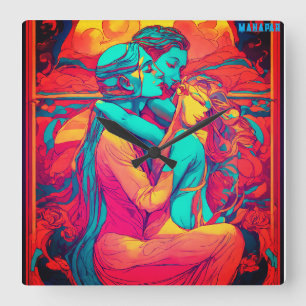 Unerwünschte Manifestationen für jede zweite Quadratische Wanduhr