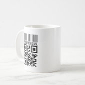 Unerwünschte Person Kaffeetasse (Vorderseite Links)