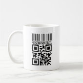 Unerwünschte Person Kaffeetasse (Links)