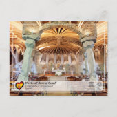 UNESCO - Antoni Gaud, Krypt bei Colonia G  ell Postkarte (Vorderseite)