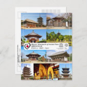 UNESCO - Denkmäler des antiken Nara - Kôfuku-ji Postkarte (Vorne/Hinten)
