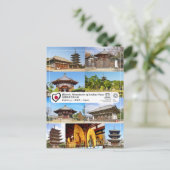 UNESCO - Denkmäler des antiken Nara - Kôfuku-ji Postkarte (Stehend Vorderseite)