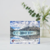 UNESCO - Glacier Bay NP - Margerie Glacier Postkarte (Stehend Vorderseite)