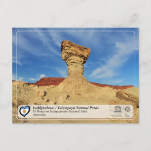UNESCO - Ischigualasto / Talampaya Naturparks Postkarte
