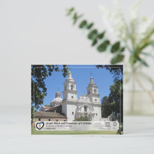 UNESCO - Jesuit Block und Estancias Córdoba Postkarte (Stehend Vorderseite)