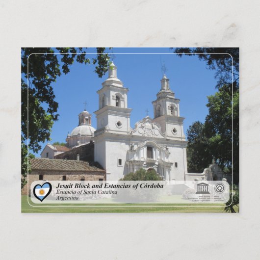 UNESCO - Jesuit Block und Estancias Córdoba Postkarte (Vorderseite)