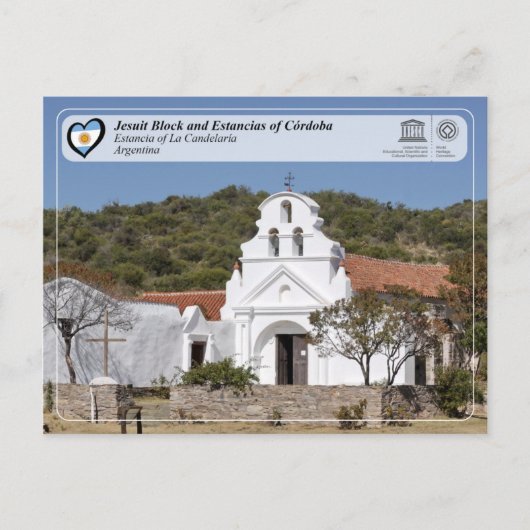 UNESCO - Jesuit Block und Estancias Córdoba Postkarte (Vorderseite)