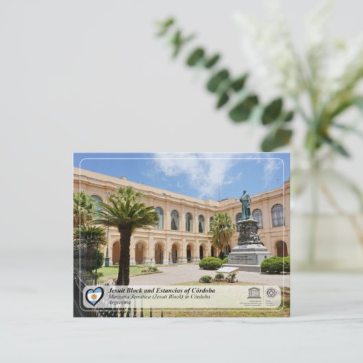 UNESCO - Jesuit Block und Estancias Córdoba Postkarte (Stehend Vorderseite)