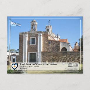 UNESCO - Jesuit Block und Estancias Córdoba Postkarte