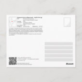 UNESCO Khajuraho Gruppe Denkmäler - Tempel Nandi Postkarte (Rückseite)