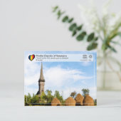 UNESCO Kirche der Heiligen Archangels in Surdesti Postkarte (Stehend Vorderseite)