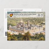 UNESCO - Kloster San Lorenzo de El Escorial Postkarte (Vorne/Hinten)