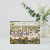 UNESCO - Kloster San Lorenzo de El Escorial Postkarte (Stehend Vorderseite)
