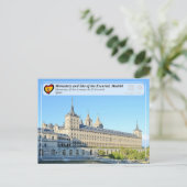 UNESCO - Kloster San Lorenzo de El Escorial Postkarte (Stehend Vorderseite)