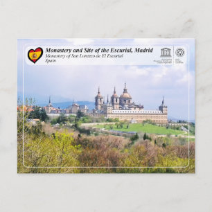 UNESCO - Kloster San Lorenzo de El Escorial Postkarte