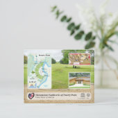 UNESCO - Monumental Earthworks of Poverty Point Postkarte (Stehend Vorderseite)