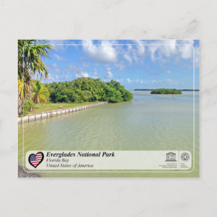 UNESCO - Nationalpark Everglades - Florida Bay Postkarte