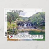 UNESCO - Nordteil der Insel Okinawa - 沖 縄 島 部 P Postkarte (Vorne/Hinten)