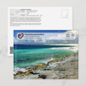 UNESCO - Papahānaumokuākea - Insel Laysan Postkarte (Vorne/Hinten)