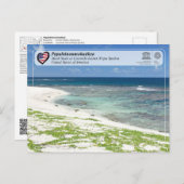 UNESCO - Papahānaumokuākea - Insel Lisianski Postkarte (Vorne/Hinten)
