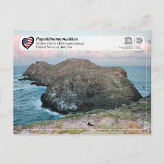 UNESCO - Papahānaumokuākea - Insel Necker Postkarte