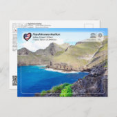 UNESCO - Papahānaumokuākea - Insel Nihoa Postkarte (Vorne/Hinten)