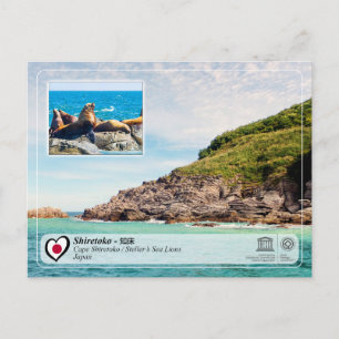 UNESCO - Shiretoko - 知 床 - Kap Shiretoko Postkarte