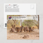 UNESCO - Stone Circles of Senegambia - Kerbatch Postkarte (Vorne/Hinten)
