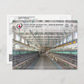 UNESCO - Tomioka Seidenmilch - 富 岡 製 場 Postkarte (Vorne/Hinten)