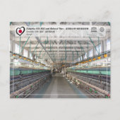 UNESCO - Tomioka Seidenmilch - 富 岡 製 場 Postkarte (Vorderseite)