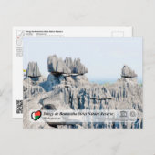 UNESCO - Tsingy de Bemaraha Naturschutzgebiet Postkarte (Vorne/Hinten)