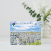 UNESCO - Tsingy de Bemaraha Naturschutzgebiet Postkarte (Stehend Vorderseite)