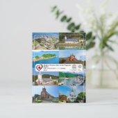 UNESCO - Versteckte Christliche Stätten in der Reg Postkarte (Stehend Vorderseite)