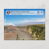 UNESCO - Vulkane Hawaii - Mauna Loa und Kīlauea Postkarte (Vorderseite)
