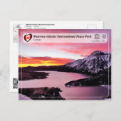 UNESCO - Waterton Glacier International Peace Park Postkarte (Vorne/Hinten)