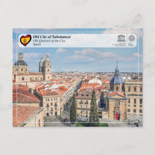 UNESCO-Welterbe - Altstadt von Salamanca Postkarte