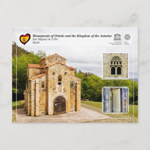 UNESCO Welterbe - San Miguel de Lillo Postkarte